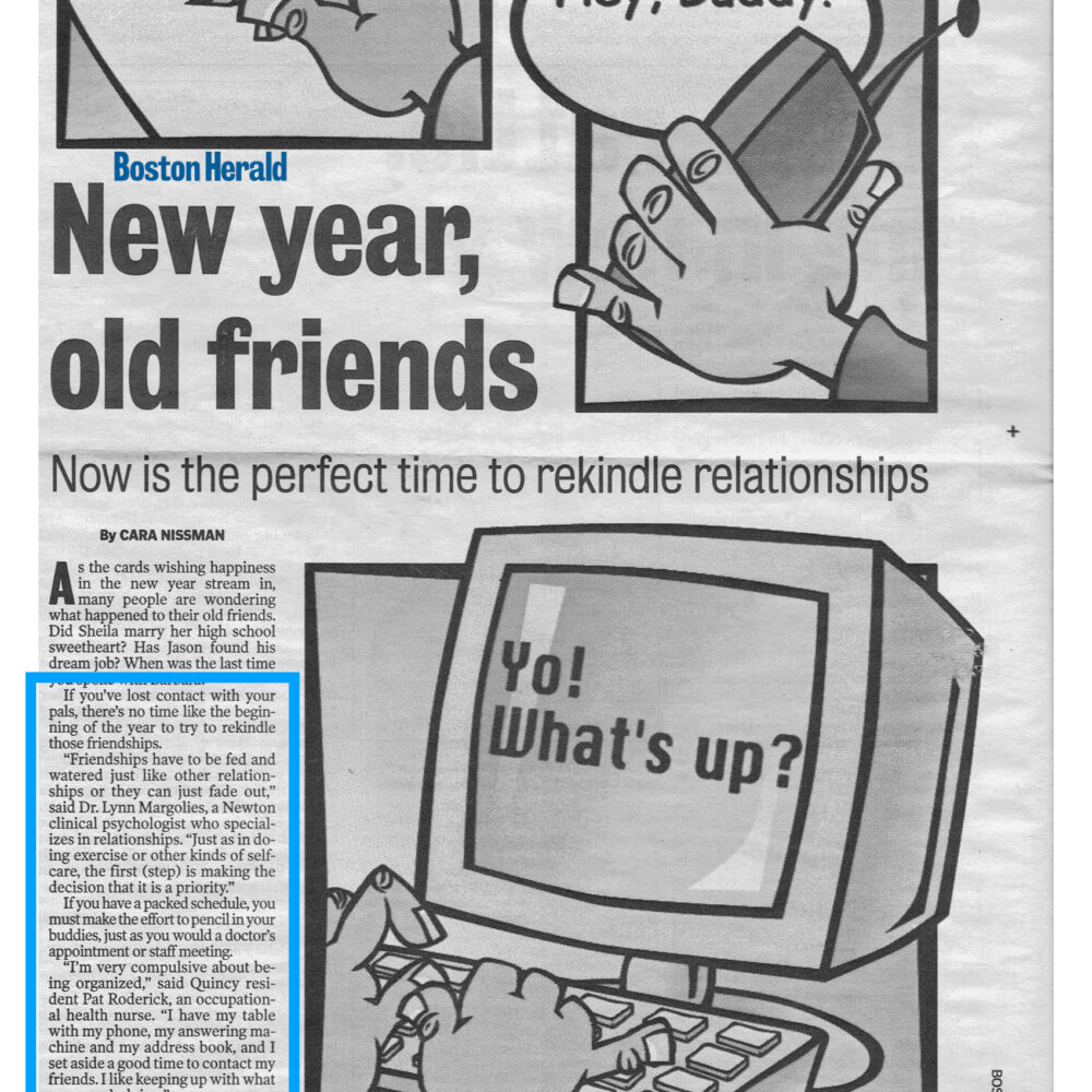 Illustration of hands writing a letter and typing on a computer, discussing rekindling friendships.